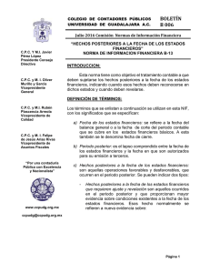 boletín b 006 - Colegio de Contadores Publicos Universidad de