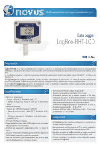 Hoja Datos LogBox RHT-LCD