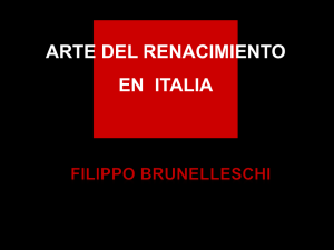 Artedelrenacimiento Quattrocento Brunelleschi