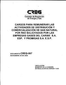 D-067 CARGO SOLICITADOS POR GASES DEL CARIBE Y