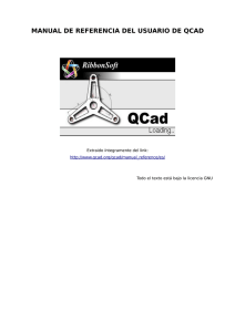 Manual de referencia de QCAD en PDF