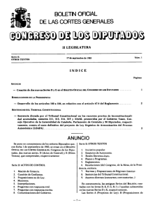 BOLETIN OFICIAL - Congreso de los Diputados