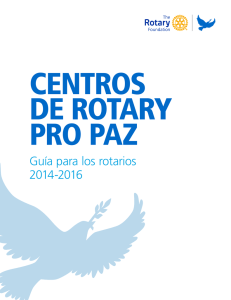 Centros de Rotary pro Paz