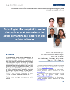 Tecnologías electroquímicas como alternativas en el