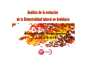 Informe Siniestralidad SEPTIEMBRE 2015