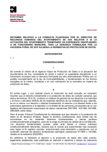 CN12-033_DIC_D12-047 - Agencia Vasca de Protección de Datos