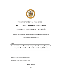 universidad técnica de ambato facultad de contabilidad y auditoría