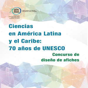 Ciencias en América Latina y el Caribe: 70 años de UNESCO