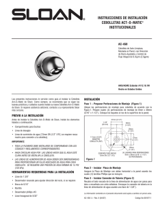 Instrucciones de Instalación: AC-450