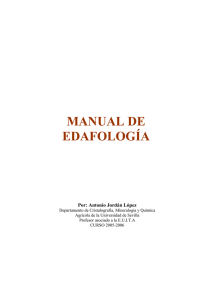 MANUAL DE EDAFOLOGÍA