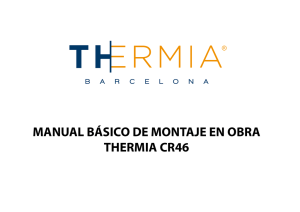 manual básico de montaje en obra thermia cr46