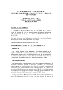 Córdoba - Consejo General de Colegios de Administradores de