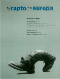 El Rapto de Europa. Crítica de la Cultura Núm. 7, noviembre 2005