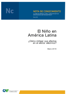 El Niño en América Latina - Inicio