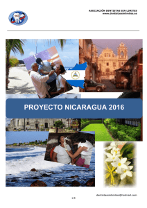 proyecto nicaragua 2016