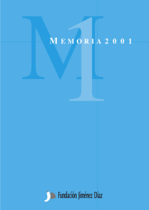 Memoria 2001 - Ibañez y Plaza