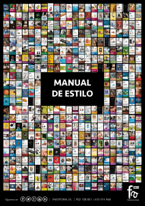 manual de estilo - Editorial Formación Alcalá