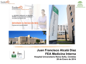28-01-2015 Hospital Reina Sofía. Córdoba