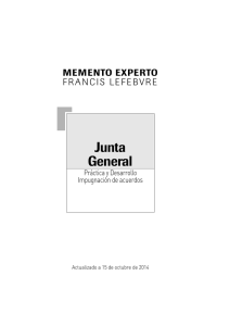 Junta General - Francis Lefebvre