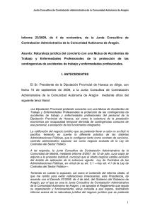 Informe 23/2009 - Gobierno de Aragón
