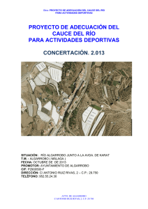 Proyecto técnico - Ayuntamiento de Algarrobo