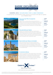 europa 2016 excursiones por el mediterráneo