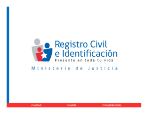 El Registro Civil