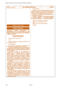 Resolución Jefatural Nº 322-2011-AG-SENASA.