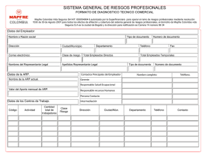 SISTEMA GENERAL DE RIESGOS PROFESIONALES