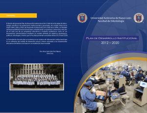 Plan de Desarrollo Institucional - UANL