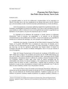 Programa San Pedro Seguro San Pedro Garza García, Nuevo León