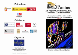 Descarga el programa - Festival Internacional Música