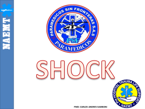 Shock irreversible - Paramedicos sin Fronteras SAS