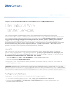 International Wire Transfer Services
