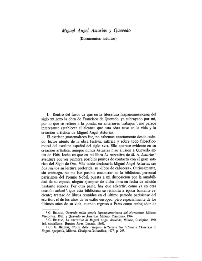 Miguel Angel Asturias y Quevedo