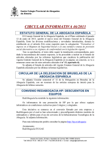 circular informativa 46/2013 - Ilustre Colegio de Abogados de Almería