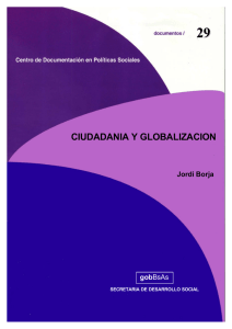 Ciudadanía y Globalización - Unidad de Fortalecimiento de los