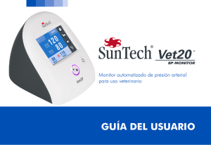 guía del usuario - SunTech Medical