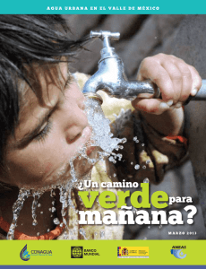 Agua urbana en el Valle de México: ¿un camino verde para