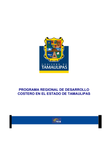 programa regional de desarrollo costero en el estado de tamaulipas