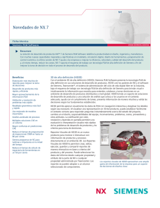 What`s new in NX 7 Fact Sheet (Spanish Mexican)