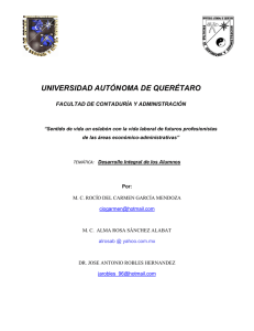 84 Sentido de vida - Facultad de Contaduría y Administración, UACH