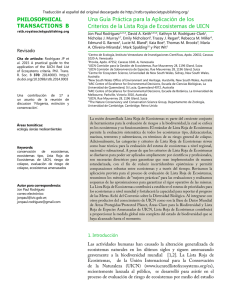 Una Gu&iacute;a Pr&aacute;ctica para la Aplicaci&oacute;n de los Criterios de la Lista