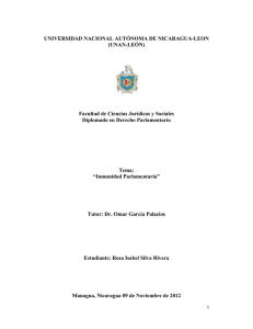 UNIVERSIDAD NACIONAL AUTÓNOMA DE NICARAGUA