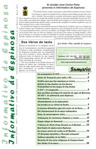 Boletín Nº 01 - Espinosa de los Monteros