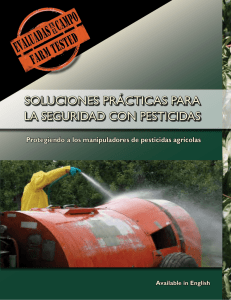 soluciones prácticas para la seguridad con pesticidas