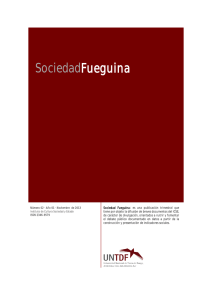 SociedadFueguina - Universidad Nacional de Tierra del Fuego