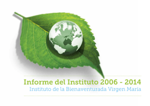 Informe del Instituto 2006 - 2014 - ibvm.org | Institute of the Blessed
