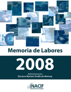 Descargar Memoria de Labores 2008
