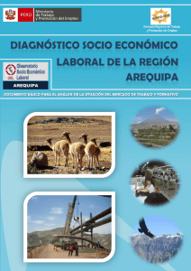 &ldquo;Diagn&oacute;stico Socioecon&oacute;mico Laboral de la regi&oacute;n Arequipa&rdquo;